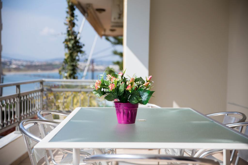 Chania Sea View Apartment With Free Private Parking المظهر الخارجي الصورة